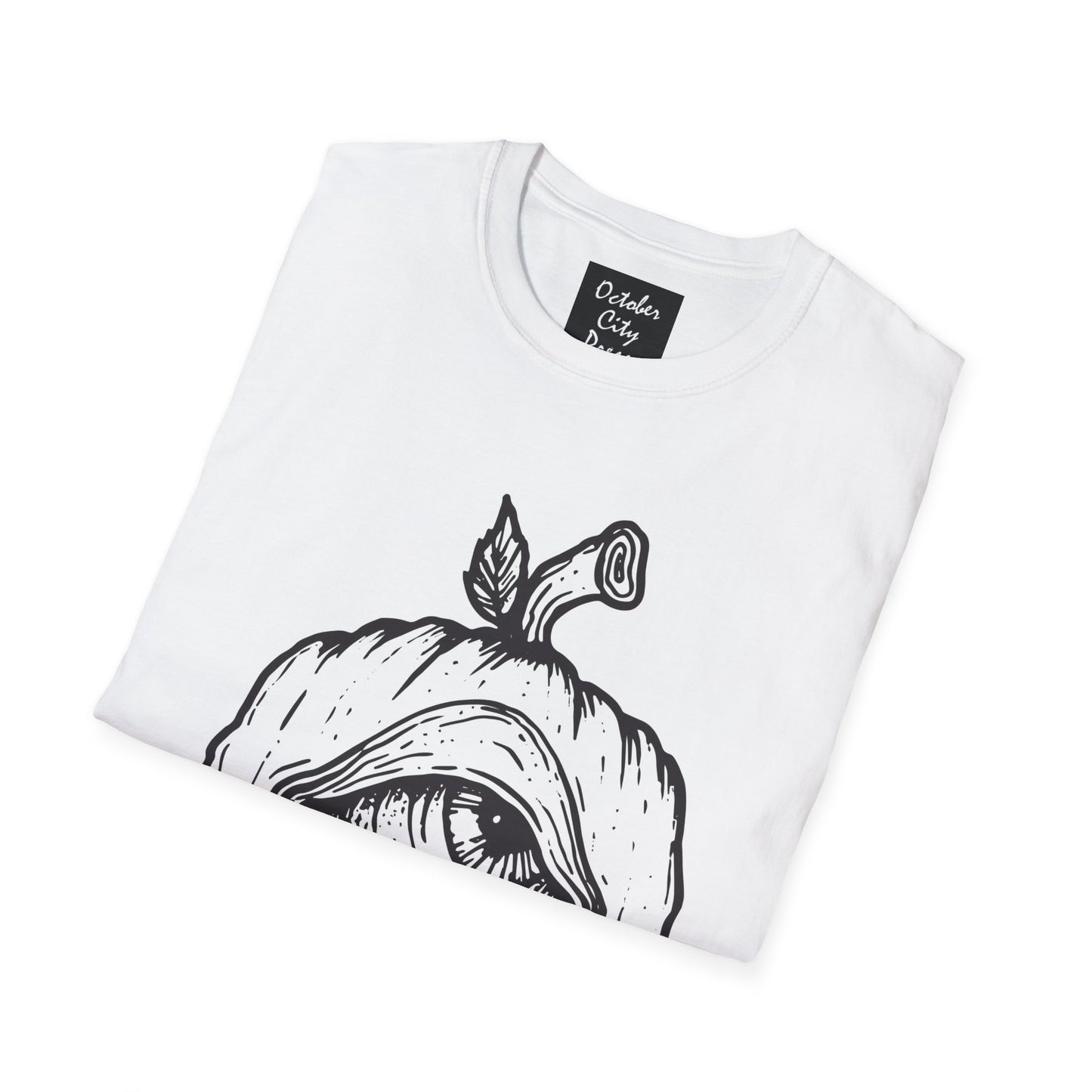 October City Press Unisex T-shirt white