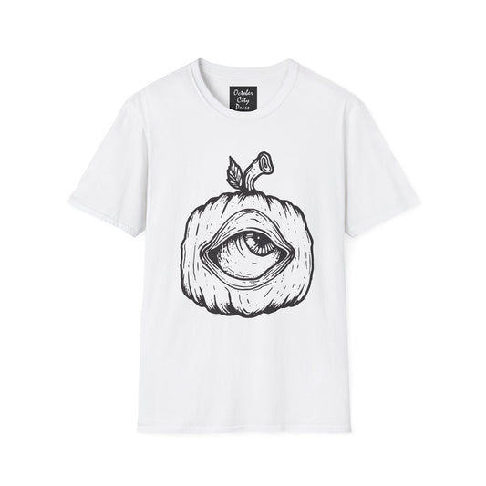 October City Press Unisex T-shirt white