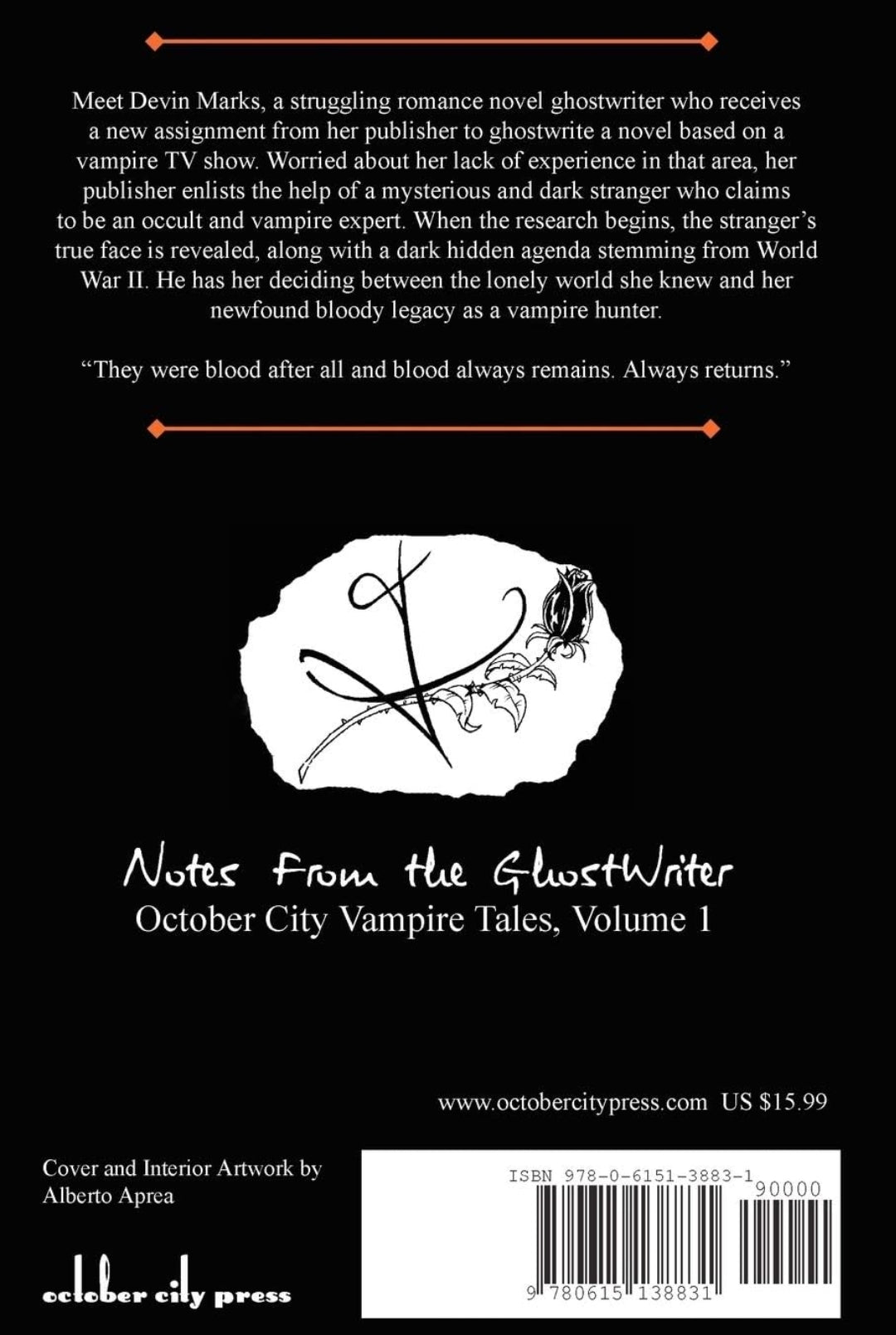 Notes From the Ghostwriter by Kaytee Thrun - Autographed Copy + custom bag