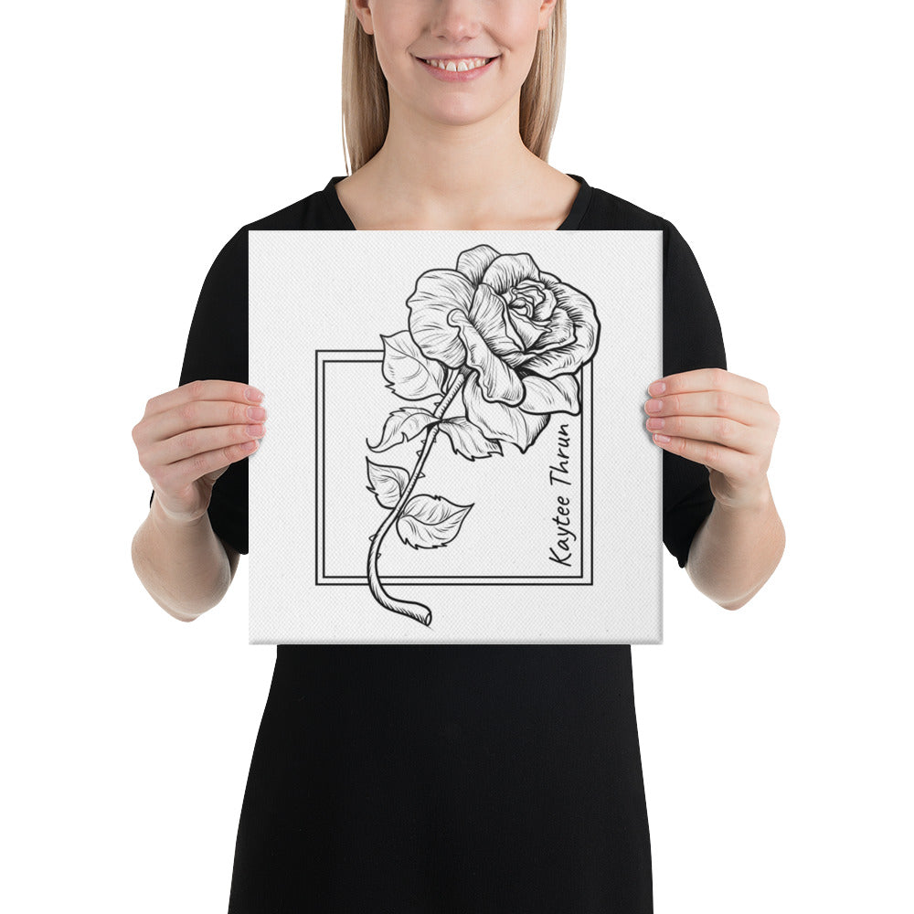 Alberto Aprea Rose Canvas Print