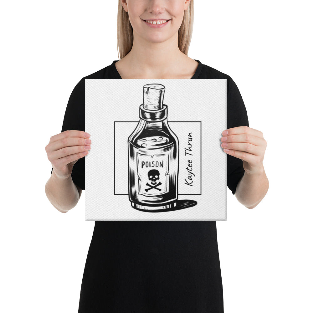 Alberto Aprea Poison Bottle Canvas Print