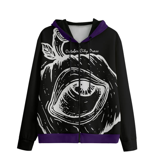 October City Press 2023 logo Hoodie Black (perfect lightweight windbreaker hoodie)