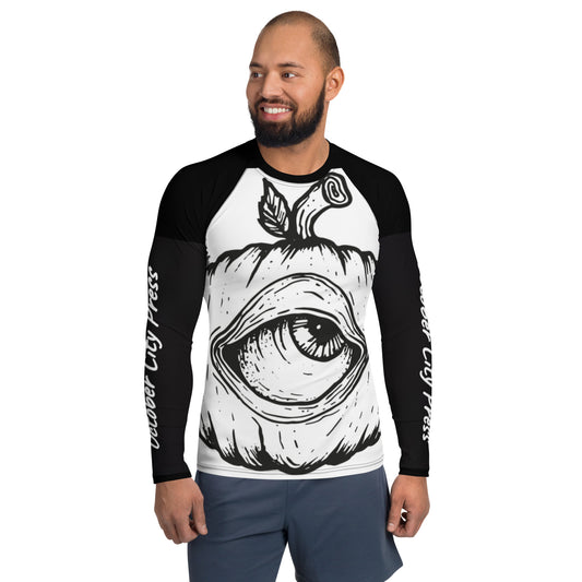 October City Press logo Men's Rash Guard T-shirt