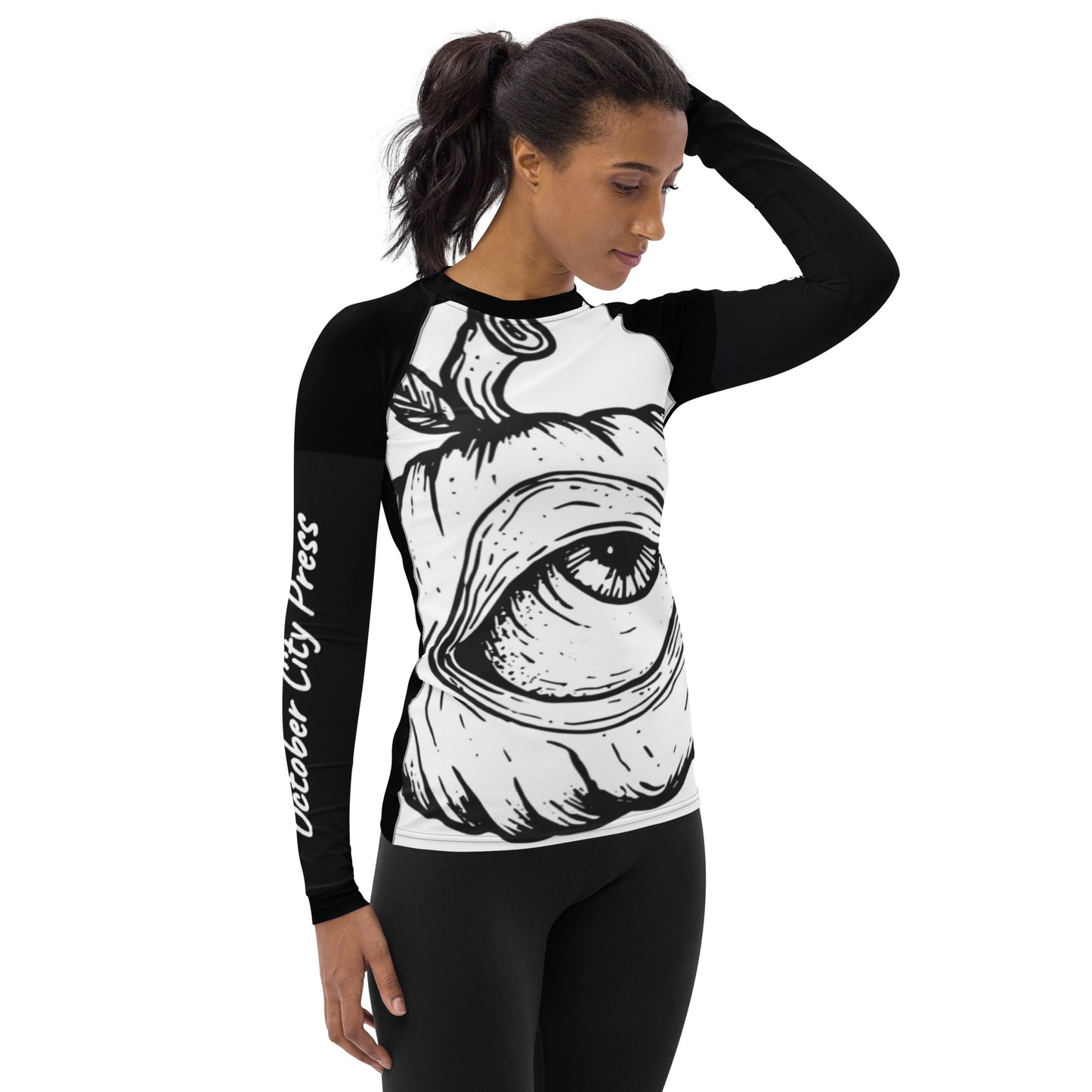 October City Press logo Women's Active Top