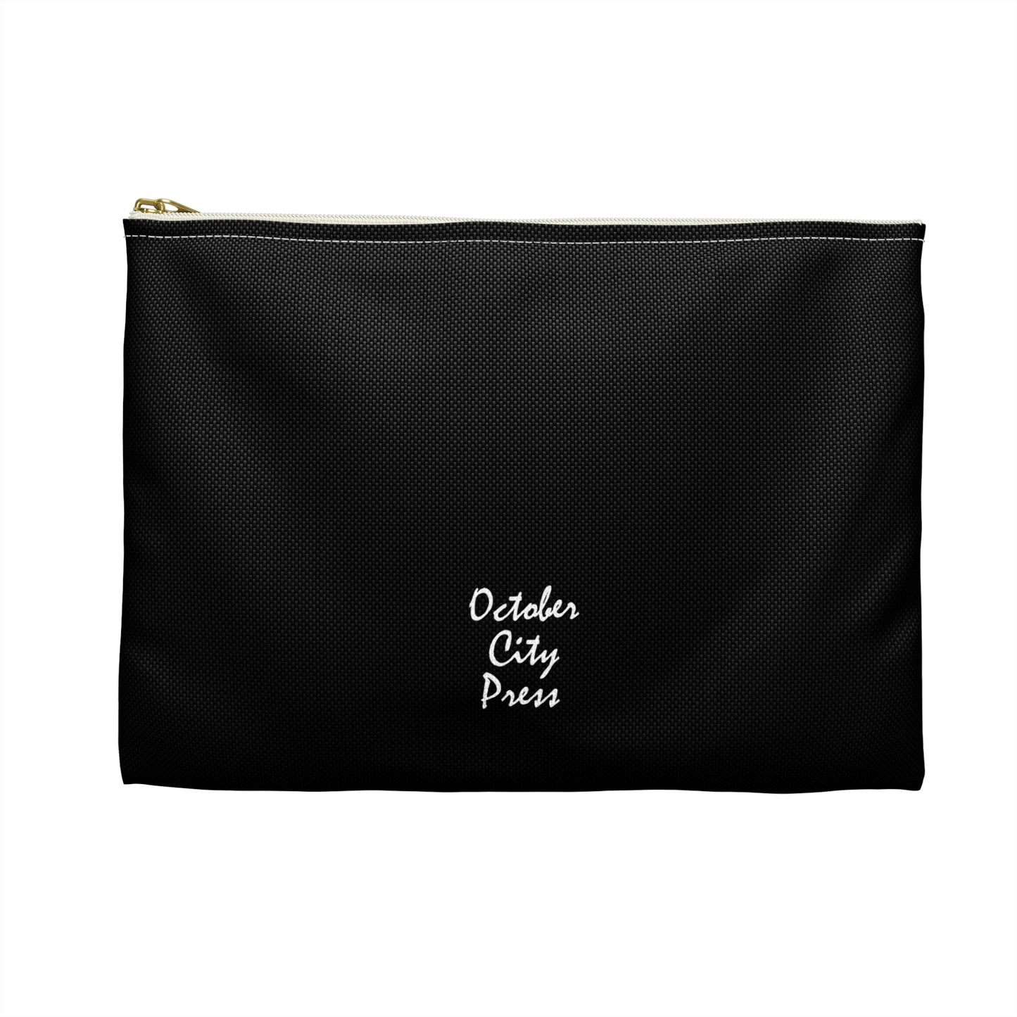 Glass Half Full Goth Cosmetic Pouch