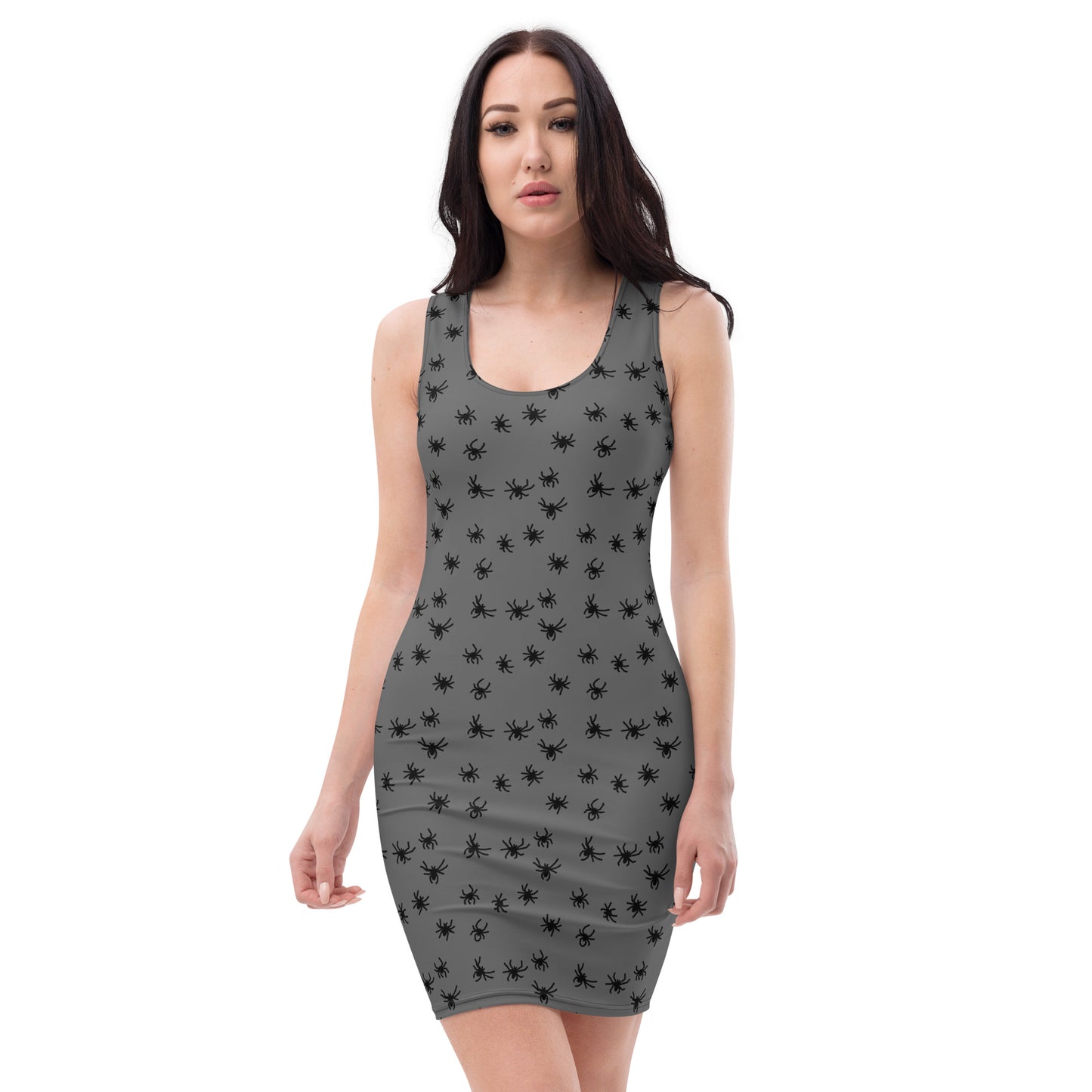 October City Press Spiders Grey Dress